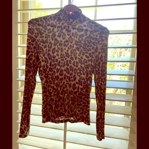 Animal Print Top bodycon